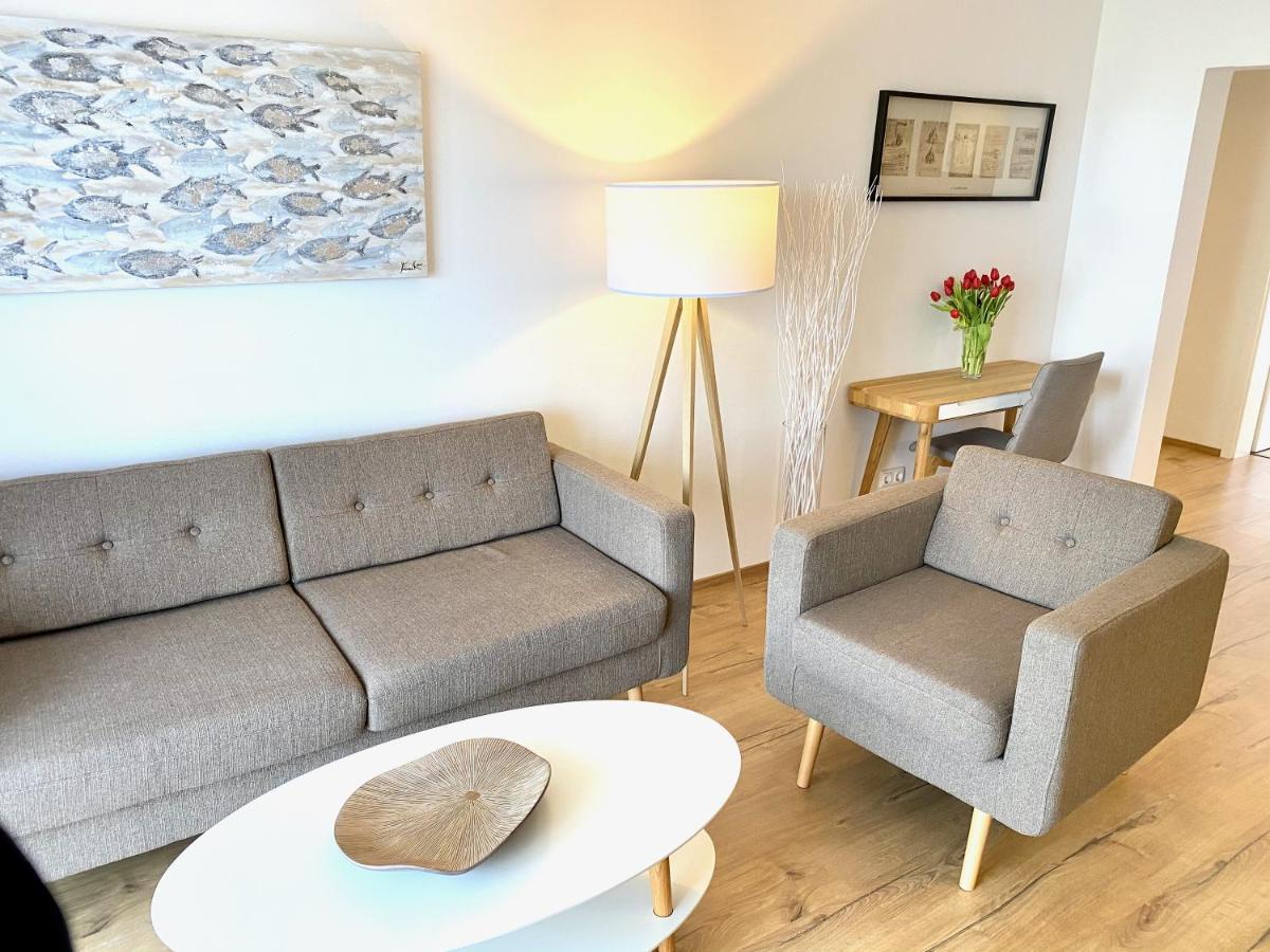Moenchgut Living & Spa Gager Exterior photo A living room in a serviced apartment in Berlin, Germany