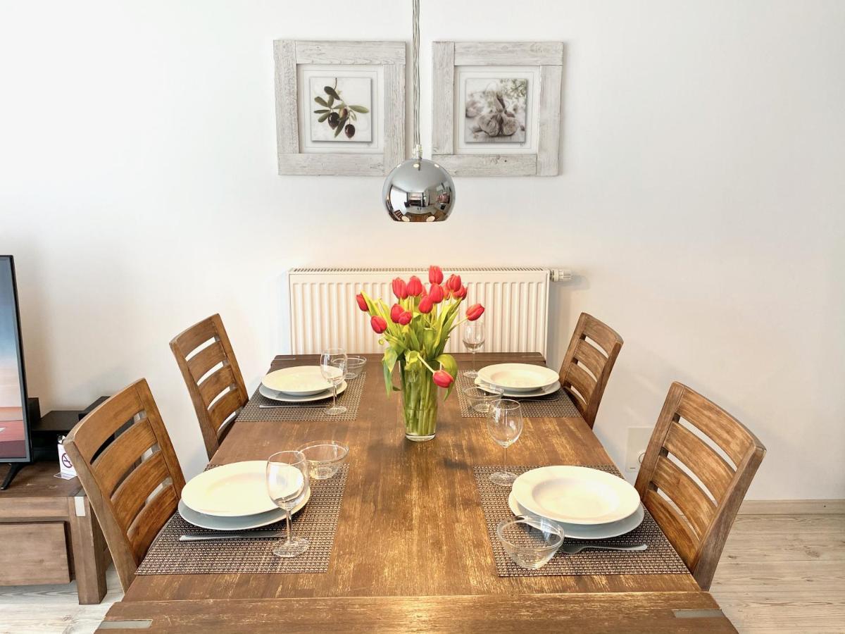Moenchgut Living & Spa Gager Exterior photo A dining room table with place settings
