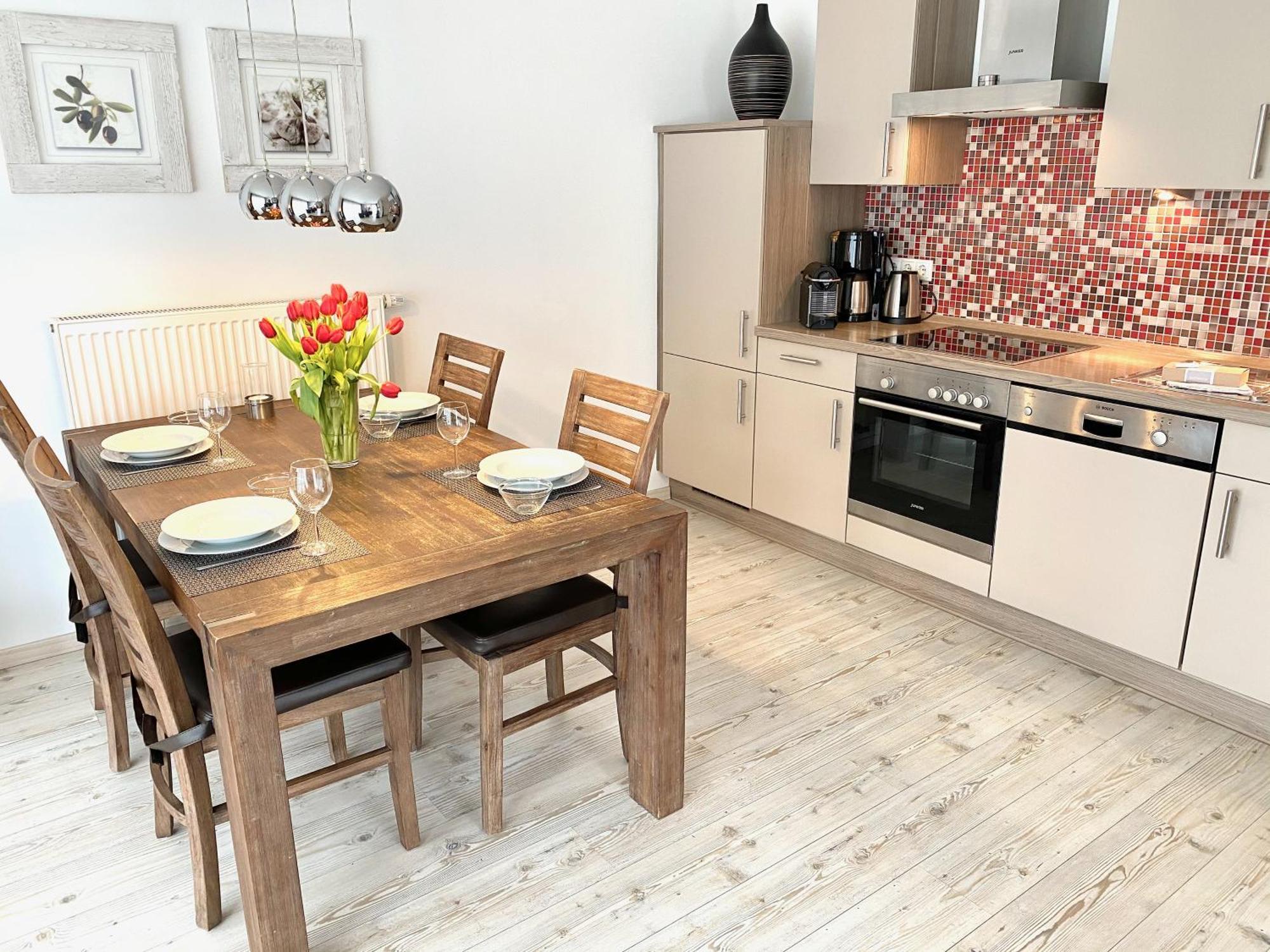 Moenchgut Living & Spa Gager Room photo A modern kitchen